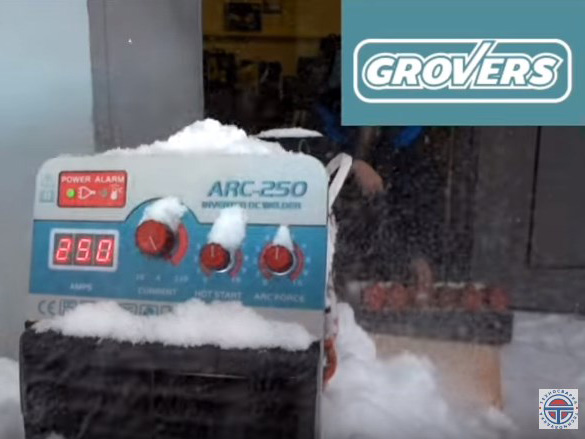 Испытание снегом GROVERS ARC 250